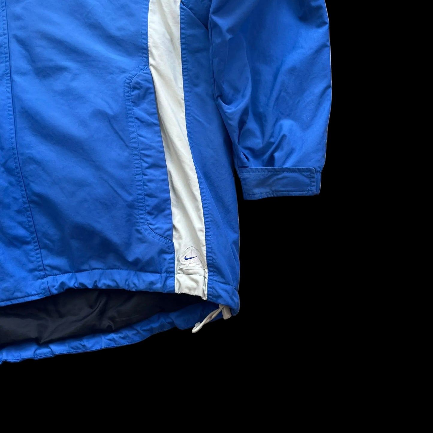 Nike ACG 3 Layer Hooded Waterproof Shell Jacket Blue (L)