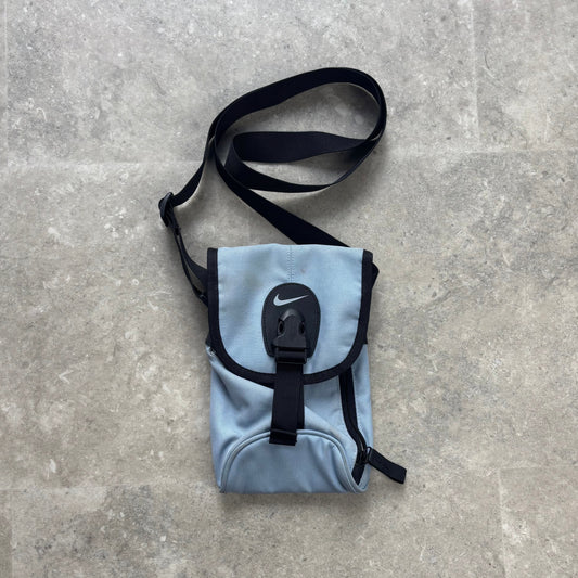Nike Utility Shoulder Bag – Light Blue & Black