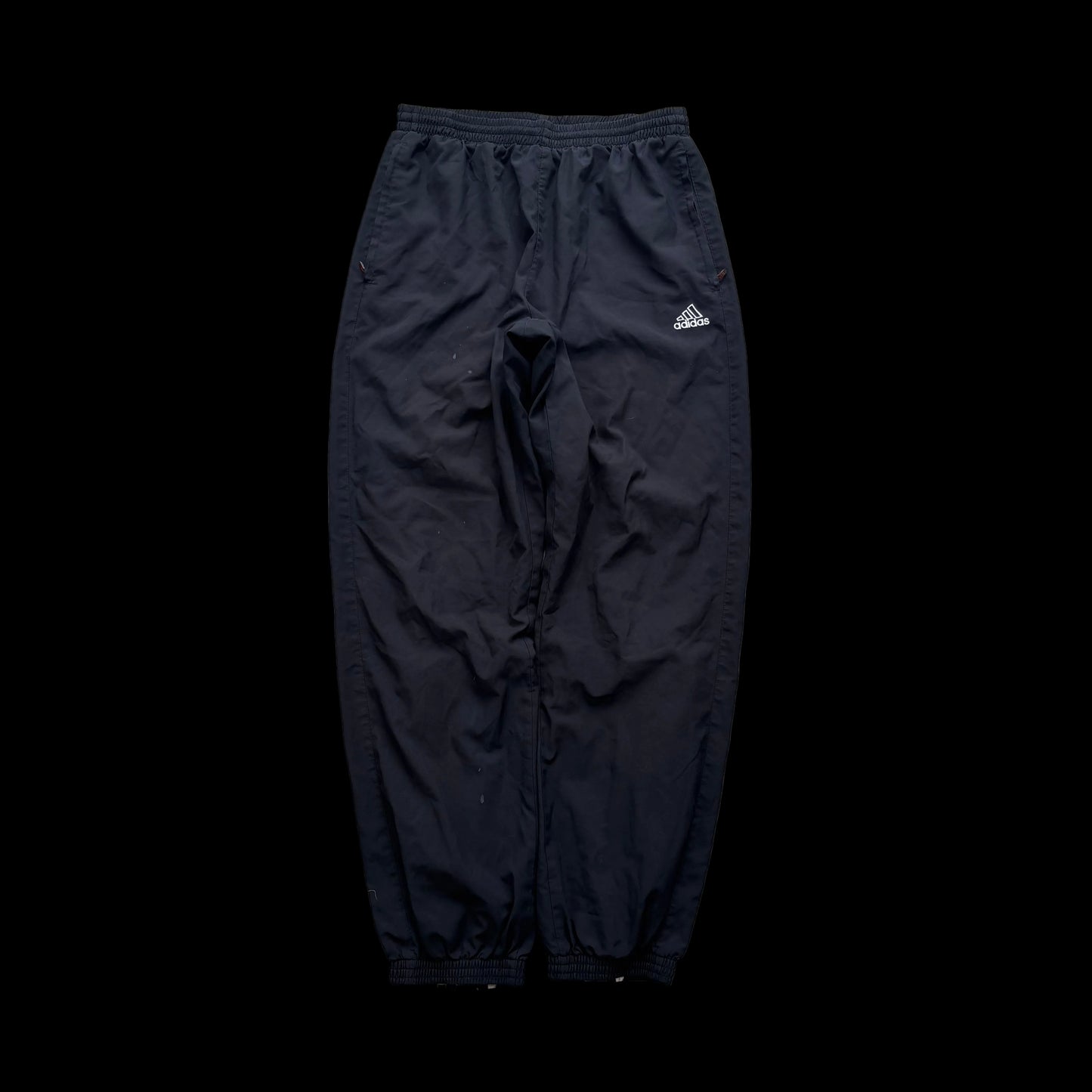 Adidas Vintage 3 Stripe Track Pants Black (L)