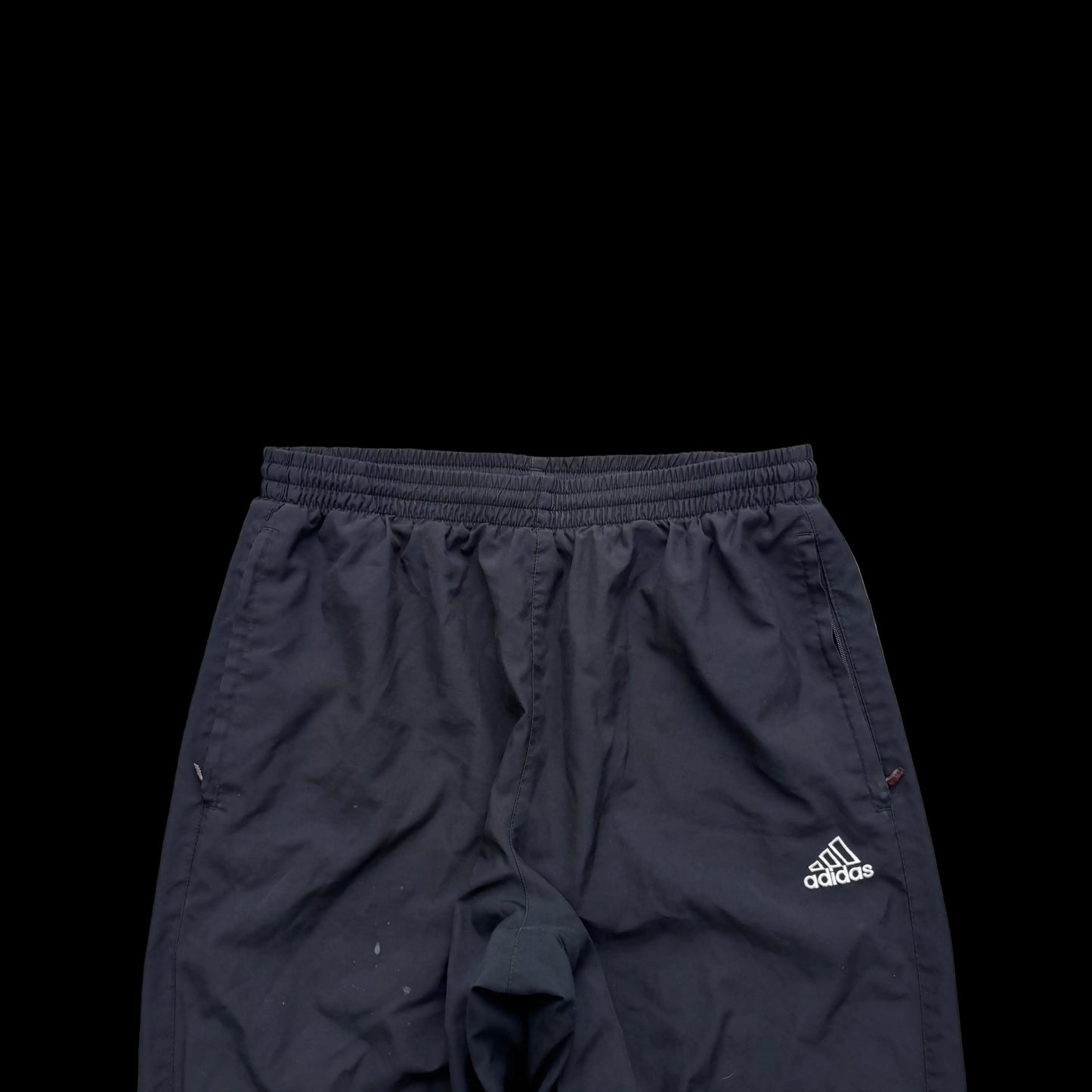 Adidas Vintage 3 Stripe Track Pants Black (L)
