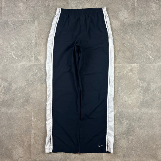Nike Vintage Track Pants with Side Stripes – Black/white