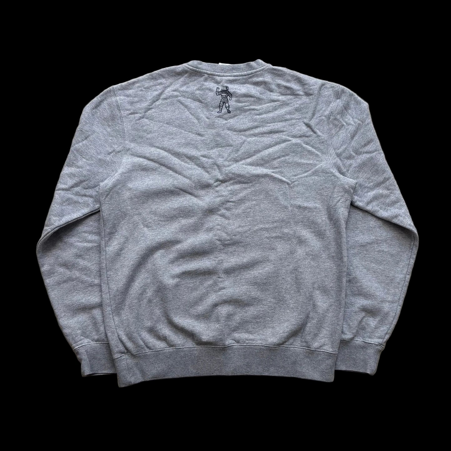Billionaire Boys Club Small Logo Crewneck Sweatshirt Grey Size M